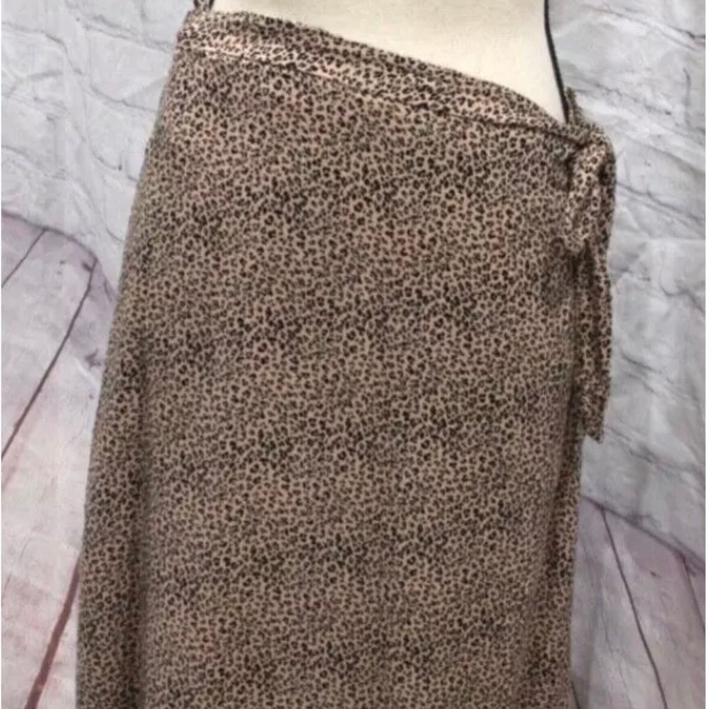 Urban Romantics Leopard Print Skirt